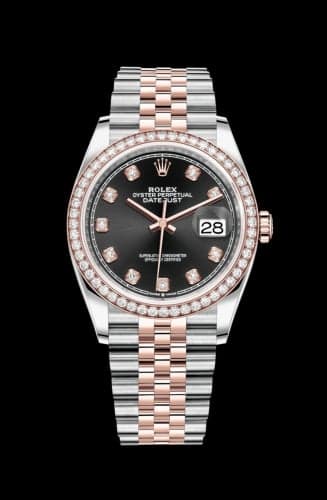 Rolex Datejust 36 Stainless Steel / Everose / Diamond / Black Diamond / Jubilee