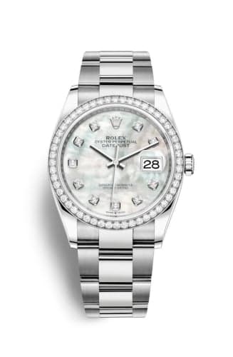 Rolex Datejust 36 Stainless Steel / Diamond / MOP-Diamond / Oyster