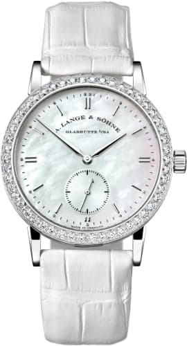 A. Lange & Söhne Little Saxonia White Gold - Diamond / MOP