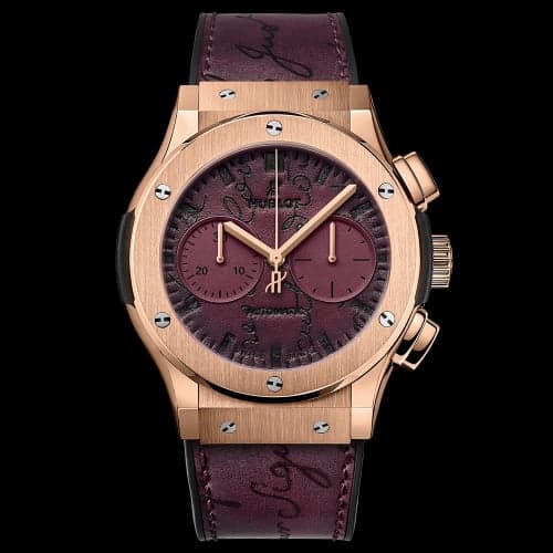 Hublot Classic Fusion 45 Chronograph Berluti Scritto Bordeaux