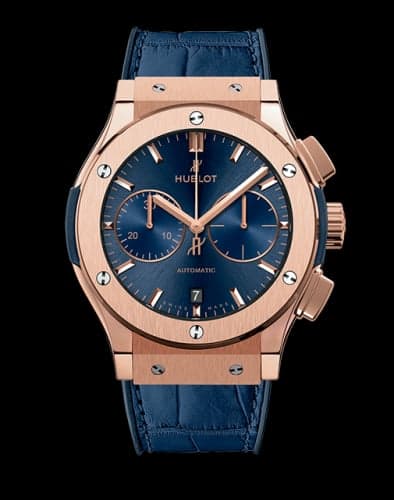 Hublot Classic Fusion 45 Chronograph King Gold / Blue