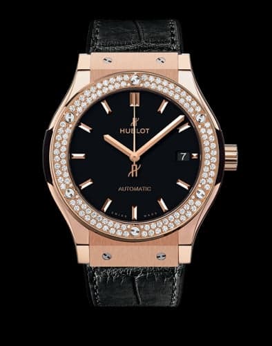 Hublot Classic Fusion 45 King Gold / Diamonds / Black