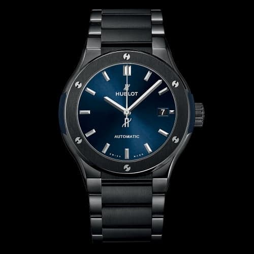 Hublot Classic Fusion 45 Ceramic / Blue / Bracelet