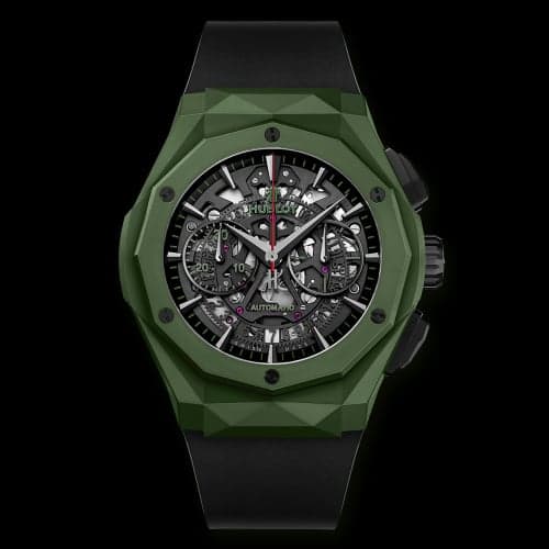 Hublot Classic Fusion 45 Aerofusion Chronograph Orlinski Mexico Green Ceramic