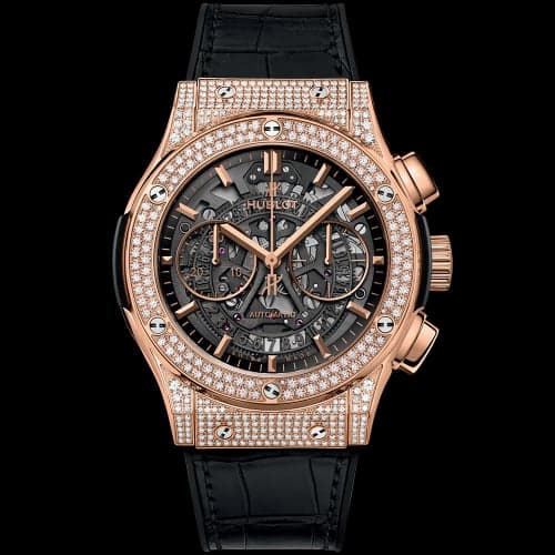 Hublot Classic Fusion 45 Aerofusion Chronograph King Gold Pavé