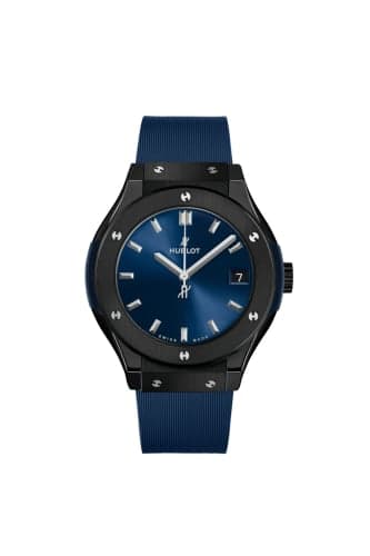 Hublot Classic Fusion 33 Ceramic / Blue / Rubber