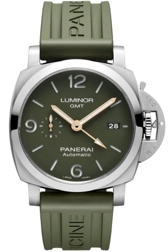 Panerai Luminor 1950 44 3 Days GMT Automatic Stainless Steel / Mahendra Singh Dhoni