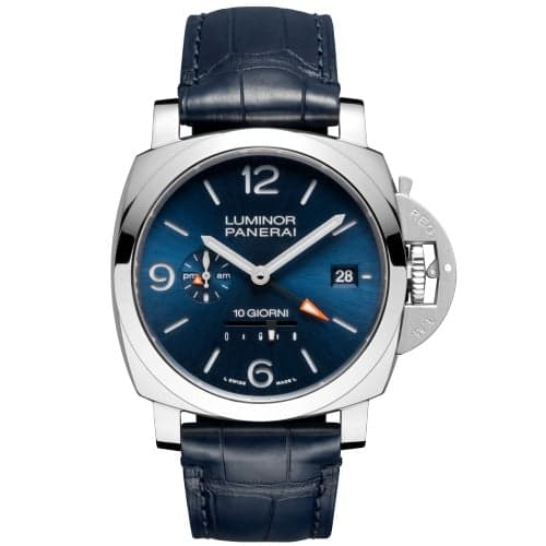 Panerai Luminor Dieci Giorni GMT Stainless Steel / Blue