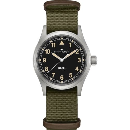 Hamilton Khaki Field Quartz 38 Stainless Steel / Black