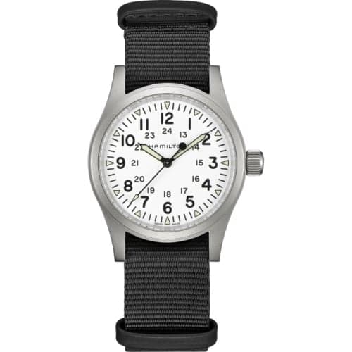Hamilton Khaki Field Mechanical 38 White