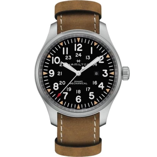 Hamilton Khaki Field Mechanical 50 Stainless Steel / Black
