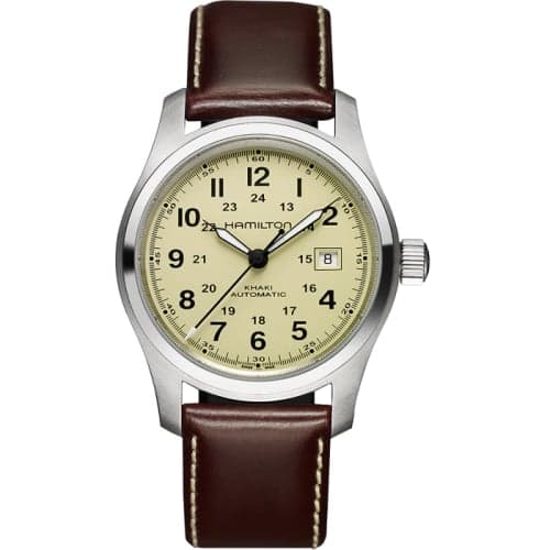 Hamilton Khaki Field Automatic Stainless Steel / Beige