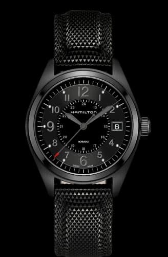 Hamilton Khaki Field Quartz 40 PVD / Black