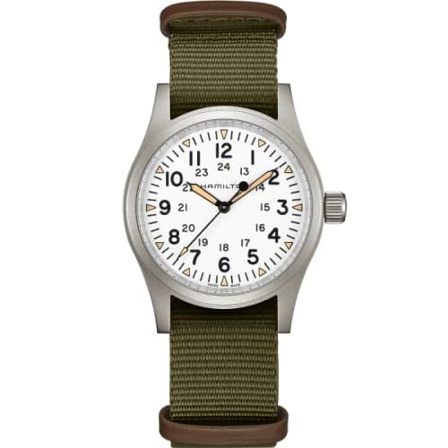 Hamilton Khaki Field Mechanical 38 White