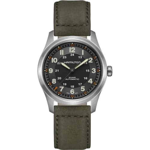 Hamilton Khaki Field Titanium Auto 38 / Black