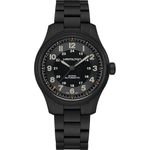 Hamilton Khaki Field Titanium Auto 42 PVD / Black / Bracelet