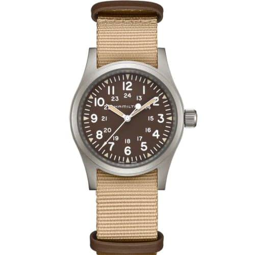 Hamilton Khaki Field Mechanical 38 Brown