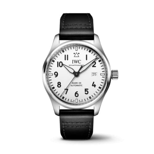 IWC Schaffhausen Pilot's Watch Mark XX Stainless Steel / White