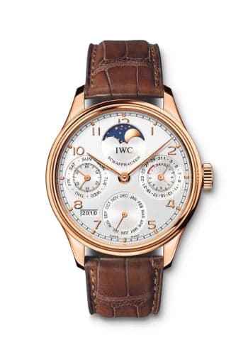 IWC Schaffhausen Portugieser Perpetual Calendar 5023 Red Gold / Silver
