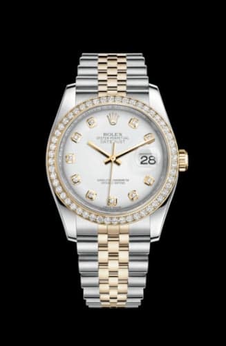 Rolex Datejust 36 Rolesor Yellow Diamond / Jubilee / White Diamond