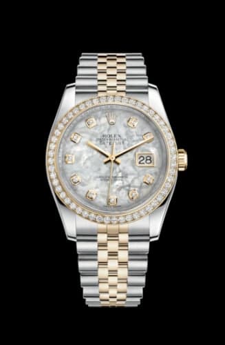 Rolex Datejust 36 Rolesor Yellow Diamond / Jubilee / MOP