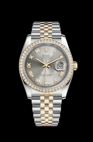 Rolex Datejust 36 Rolesor Yellow Diamond / Jubilee / Steel Roman