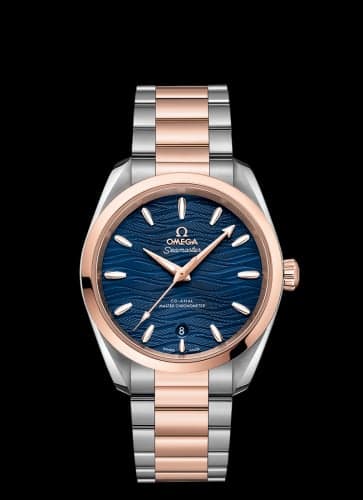 Omega Seamaster Aqua Terra 150M Master Chronometer 38 Stainless Steel / Sedna Gold / Blue-Waves / Bracelet