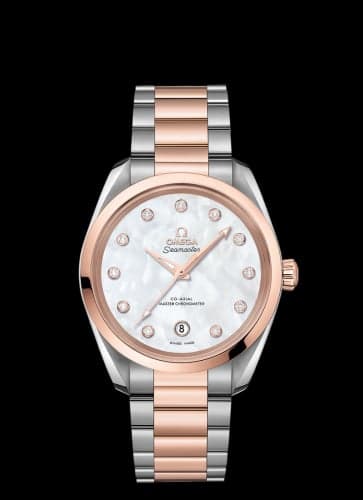 Omega Seamaster Aqua Terra 150M Master Chronometer 38 Stainless Steel / Sedna Gold / MOP / Bracelet