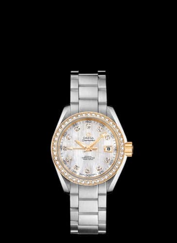 Omega Seamaster Aqua Terra 150M Co-Axial 30 Stainless Steel / Yellow Gold / Diamond / MOP / Bracelet