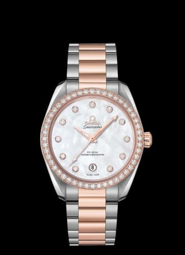 Omega Seamaster Aqua Terra 150M Master Chronometer 38 Stainless Steel / Sedna Gold / Diamond / MOP / Bracelet