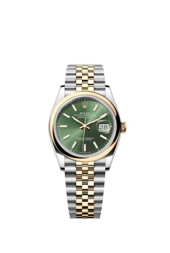 Rolex Datejust 36 Stainless Steel - Yellow Gold - Domed / Olive / Jubilee