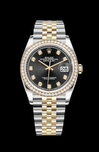 Rolex Datejust 36 Stainless Steel / Yellow Gold / Diamond / Black Diamond / Jubilee