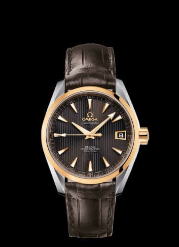 Omega Seamaster Aqua Terra 150M Co-Axial 38.5 Stainless Steel / Yellow Gold / Grey