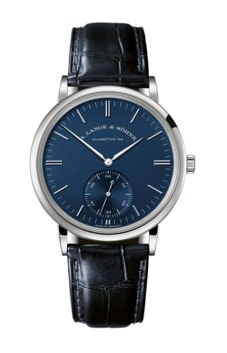 A. Lange & Söhne Saxonia Automatik White Gold / Blue