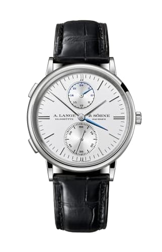 A. Lange & Söhne Saxonia Dual Time White Gold