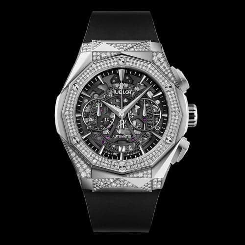 Hublot Classic Fusion 45 Aerofusion Chronograph Orlinski Titanium Alternative Pavé