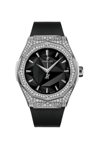 Hublot Classic Fusion Orlinski 40 Titanium - Pavé / Black / Rubber