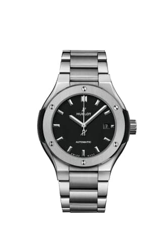 Hublot Classic Fusion 33 Titanium / Black / Bracelet