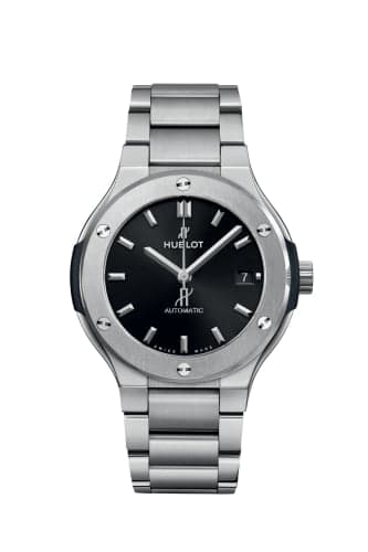 Hublot Classic Fusion 38 Titanium / Black / Bracelet