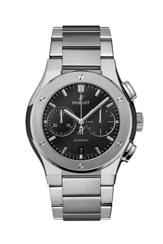 Hublot Classic Fusion 42 Chronograph Titanium / Black / Bracelet
