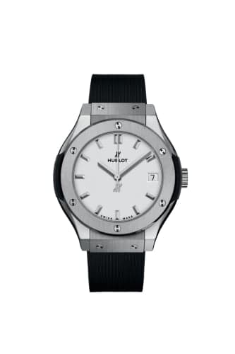 Hublot Classic Fusion 33 Titanium / Opaline / Rubber