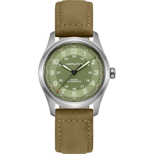 Hamilton Khaki Field Titanium Auto 38 / Green