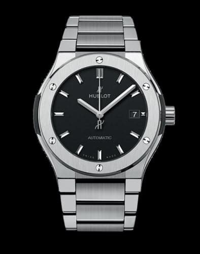 Hublot Classic Fusion 45 Titanium / Black / Bracelet